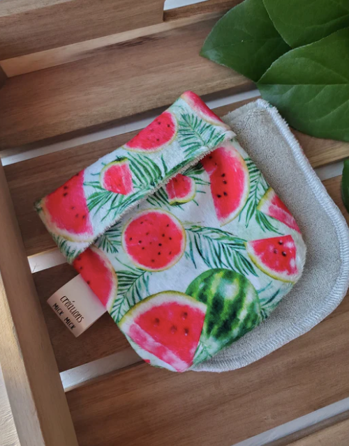 Mitaine de bain Melon d'eau